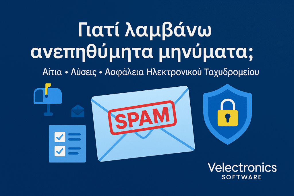 Γιατί λαμβάνετε spam emails: δημόσια έκθεση, διαρροές δεδομένων και ανεπαρκή φίλτρα — λύσεις για χρήστες & επιχειρήσεις
