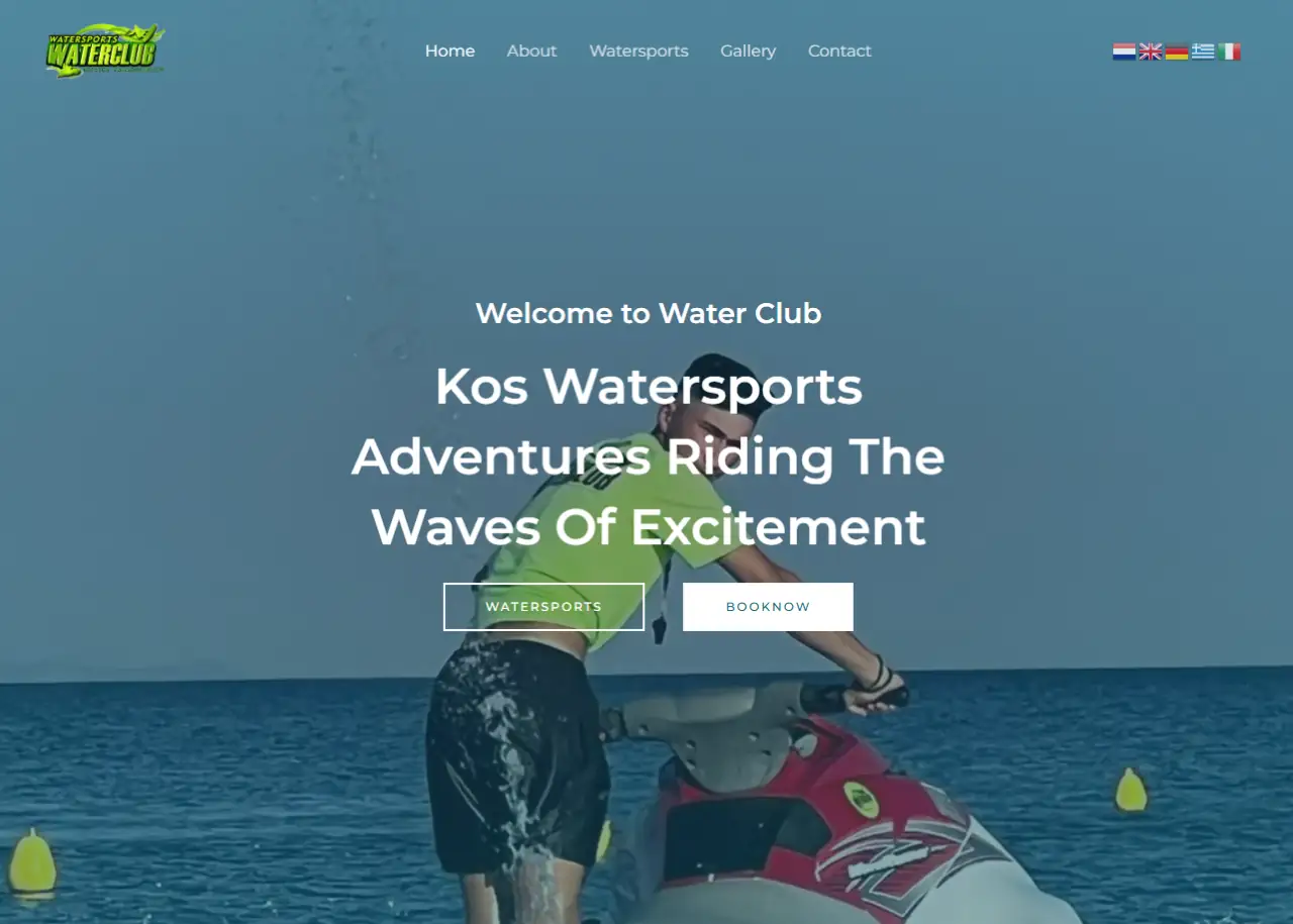 Kos Watersports — Velectronics Software έργο