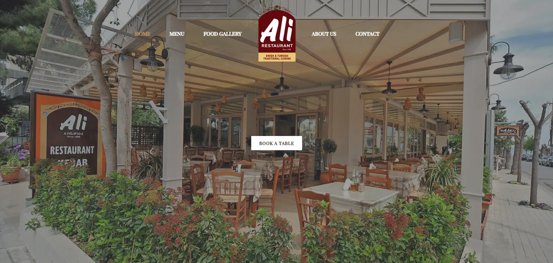 Ali Restaurant — Velectronics Software έργο
