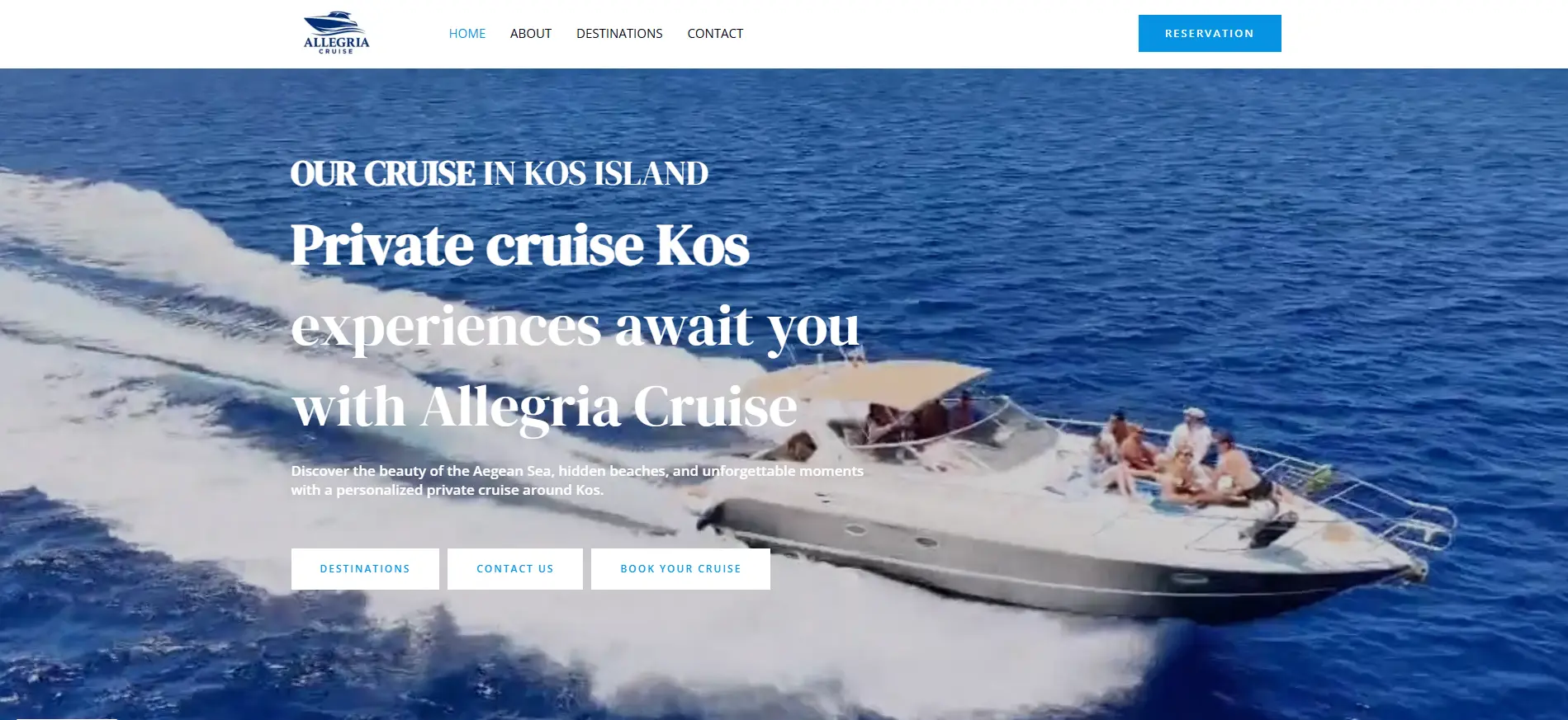 Allegria Cruise — Velectronics Software έργο