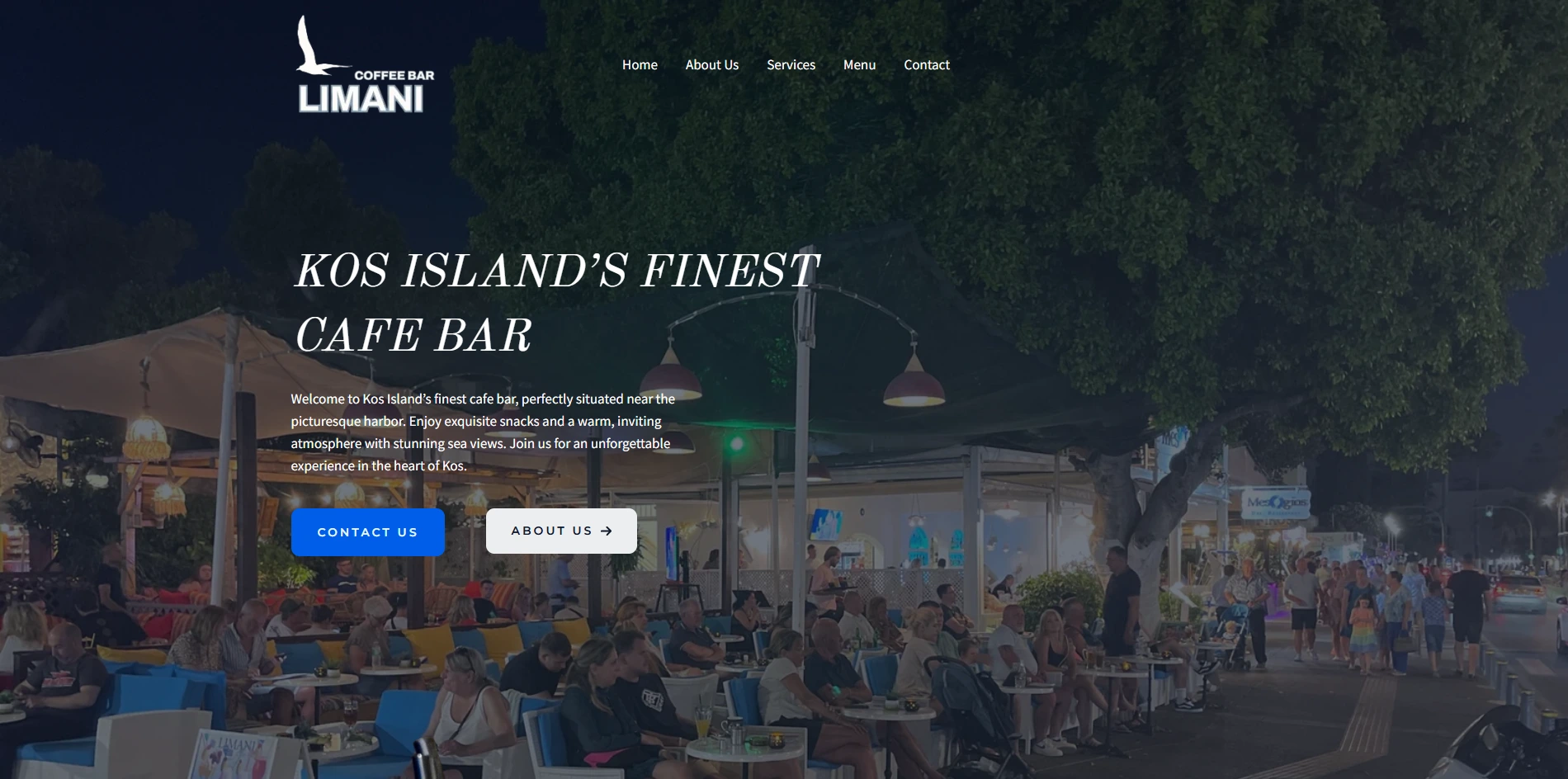 Kos Limani Coffee Bar — Velectronics Software έργο