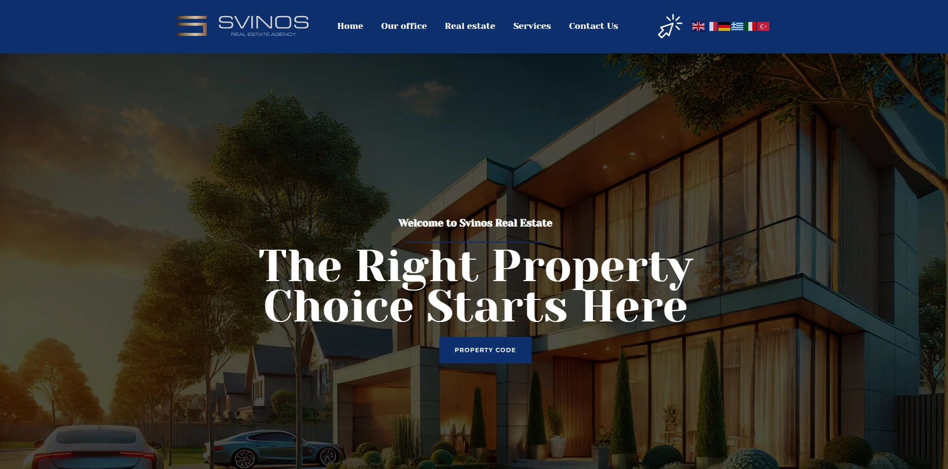 Real Estate Svinos — Velectronics Software έργο