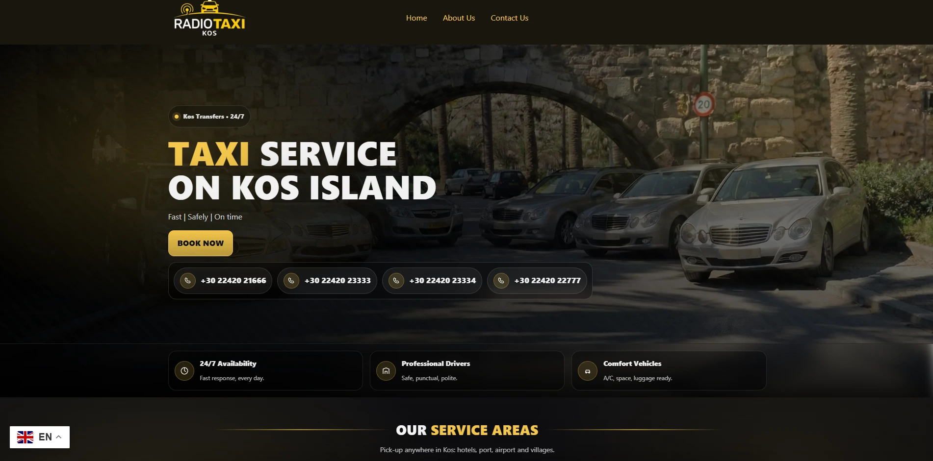 Taxi Kos — Velectronics Software έργο