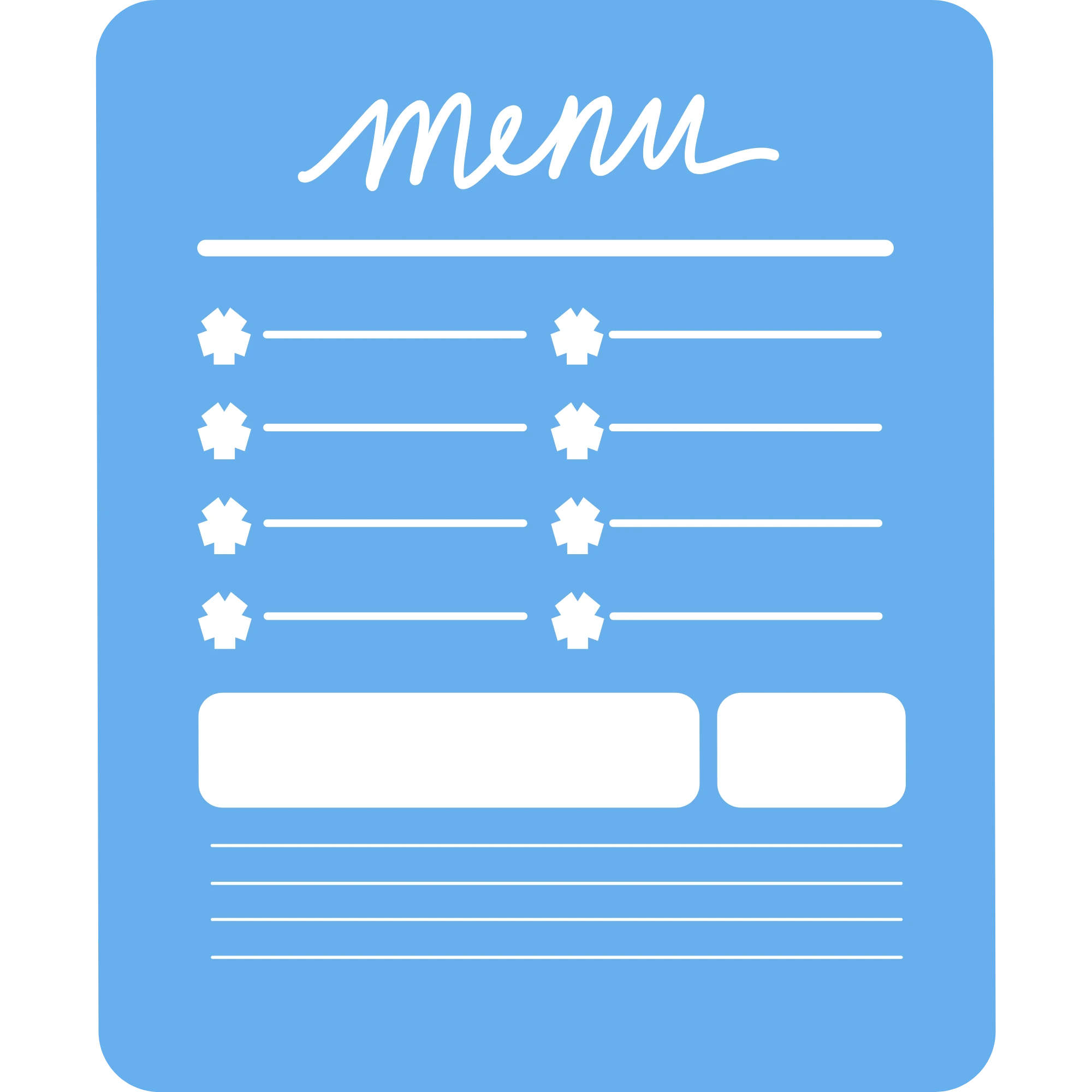 Κατασκευή Μενού - Φυσικό & Ηλεκτρονικό - Velectronics Software