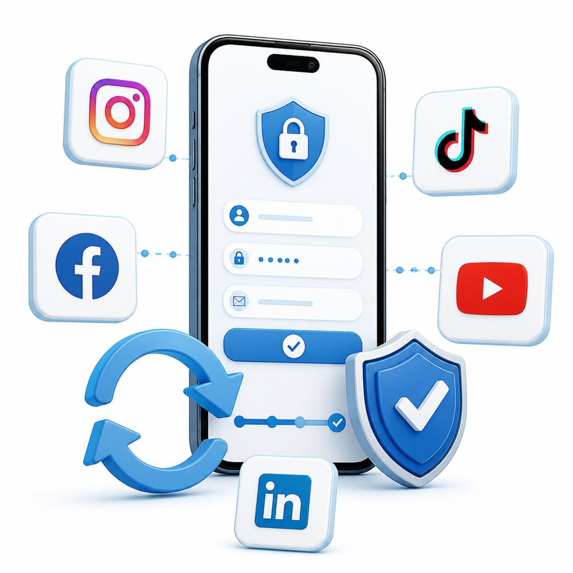 Ανάκτηση social media λογαριασμού ανά πλατφόρμα