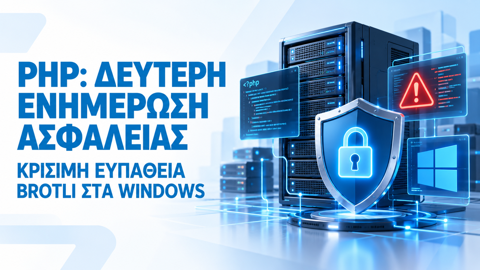 PHP: Δεύτερη έκτακτη ενημέρωση ασφαλείας λόγω κρίσιμης ευπάθειας Brotli στα Windows